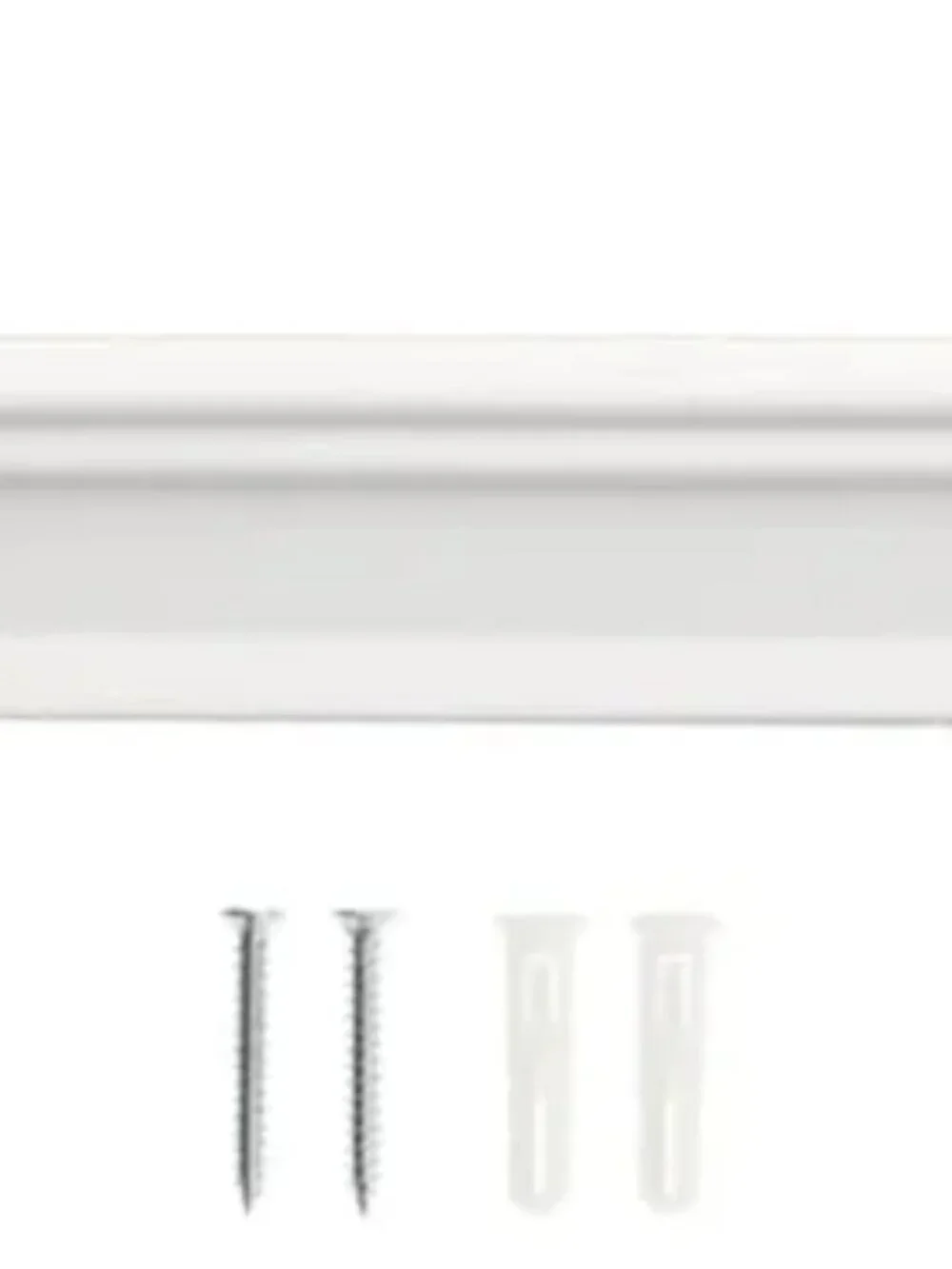 White Floating Shelves Wall Shelf 8 x 4 Holds 5lb Ste of 2